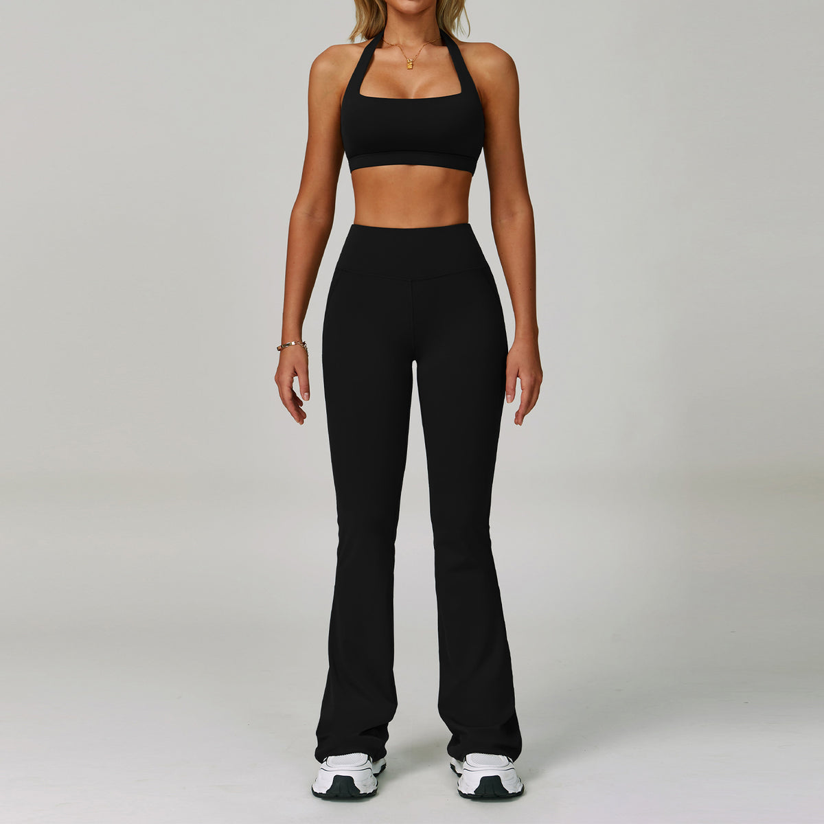 Women's Backless Yoga Fitness Set