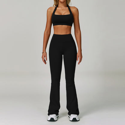 Women's Backless Yoga Fitness Set