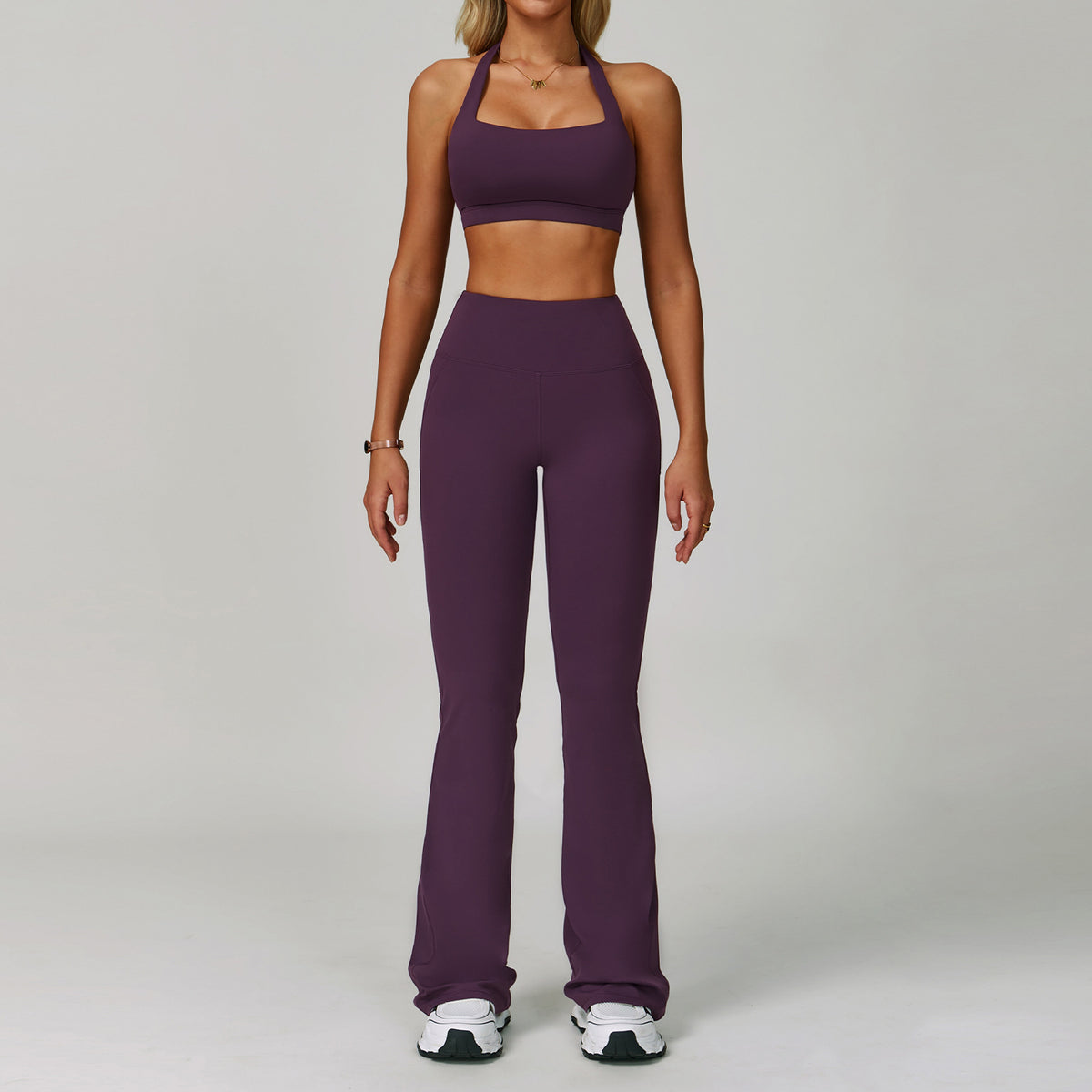 Women's Backless Yoga Fitness Set