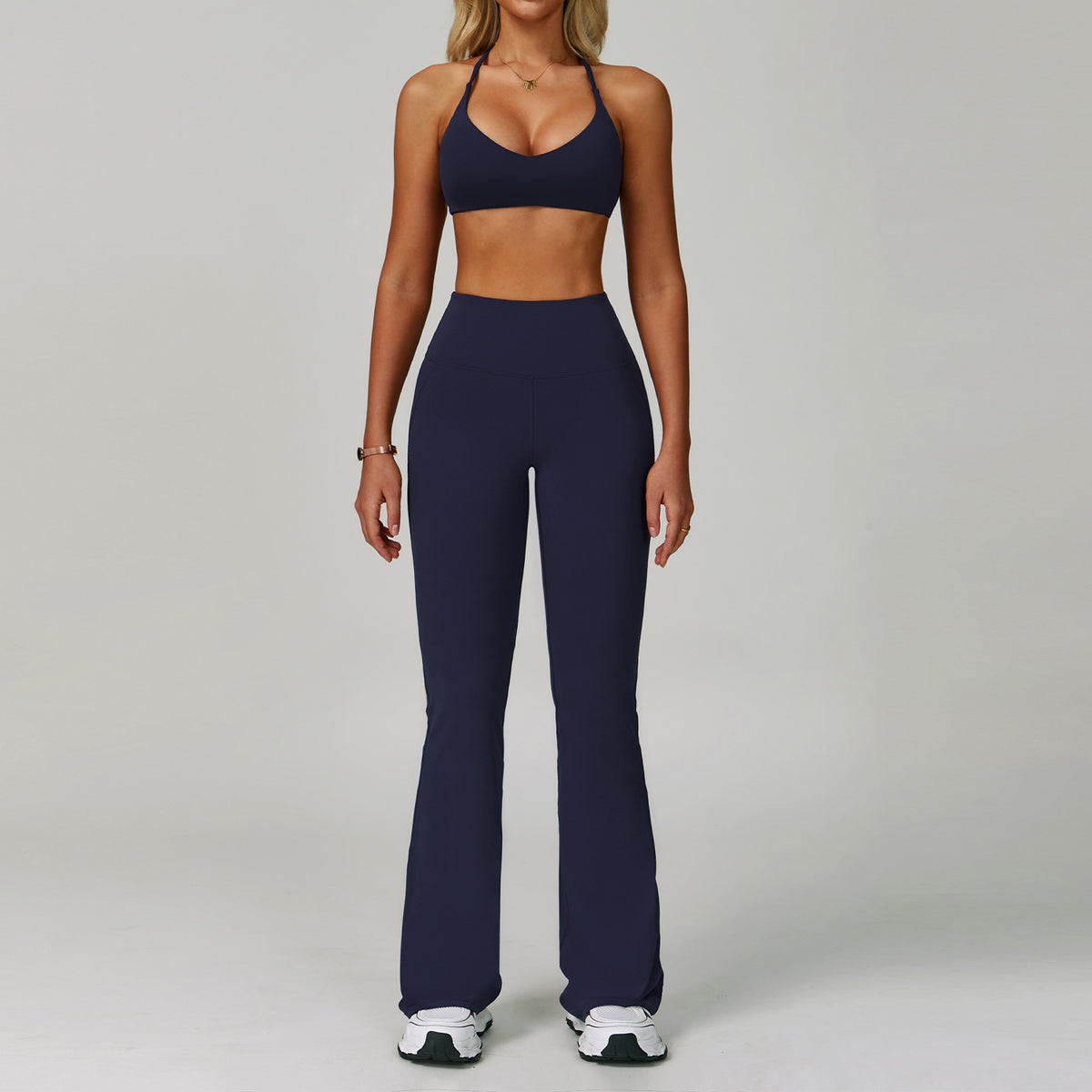 Women's Backless Yoga Fitness Set