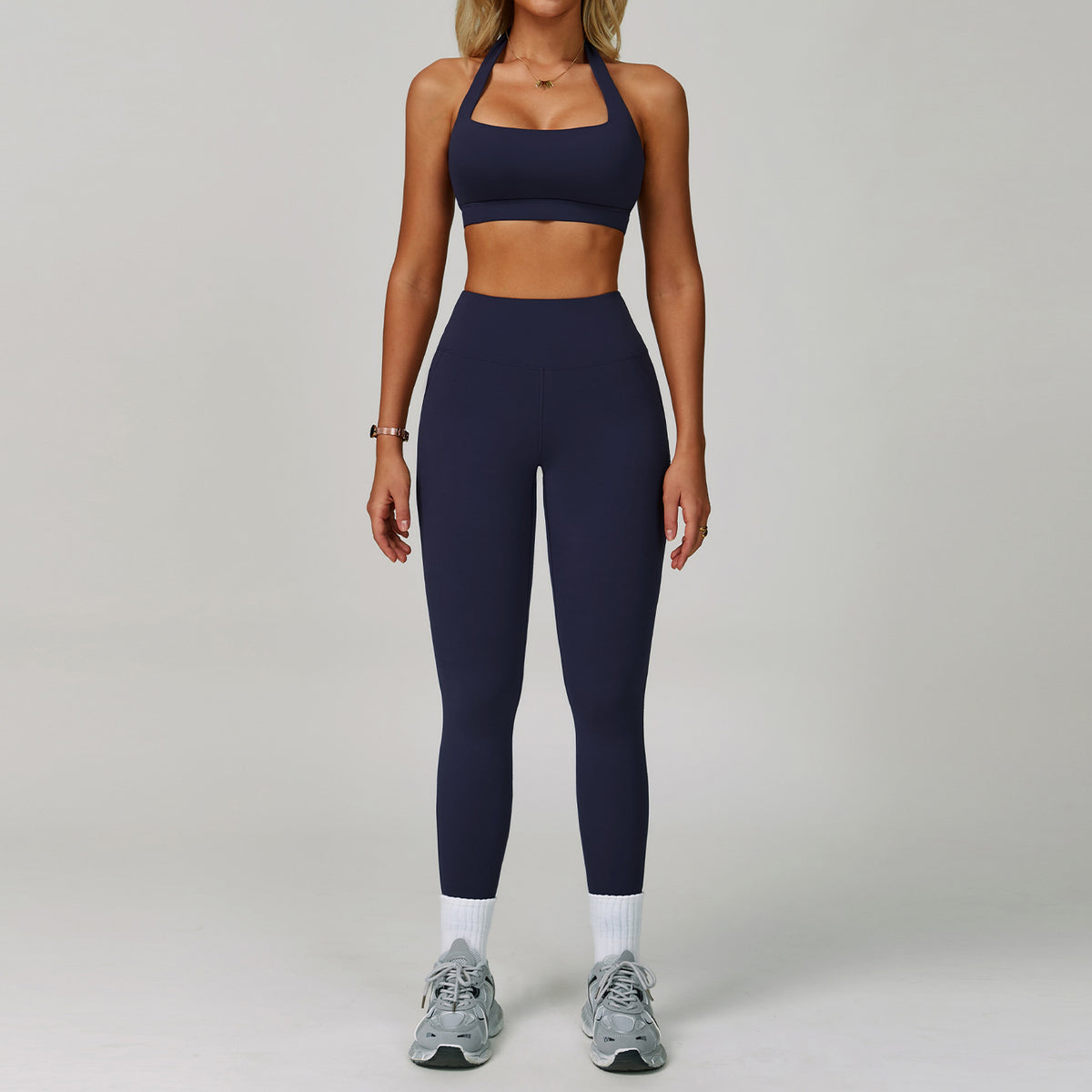 Women's Backless Yoga Fitness Set