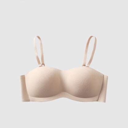 Strapless Seamless Bra with Side Support